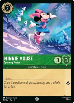 Minnie Mouse - Spinning Skater