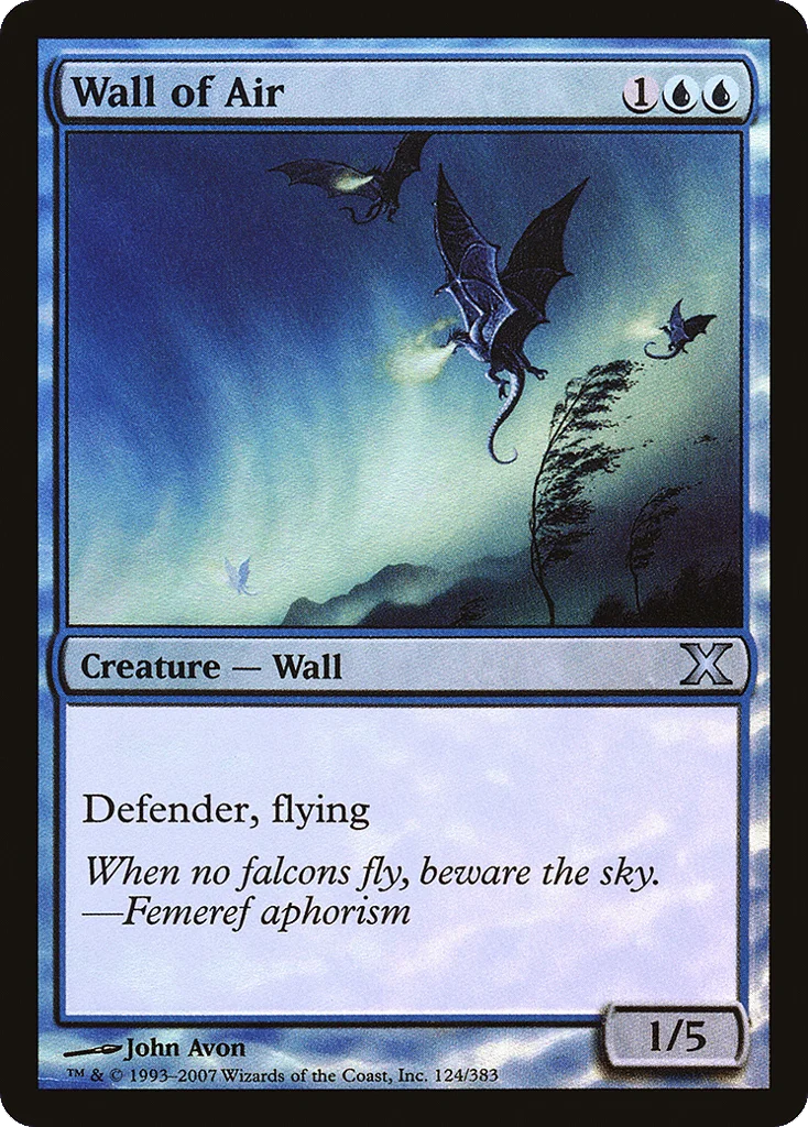 Wall of Air · Tenth Edition