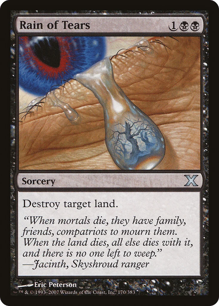Rain of Tears · Tenth Edition