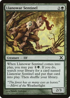 Llanowar Sentinel