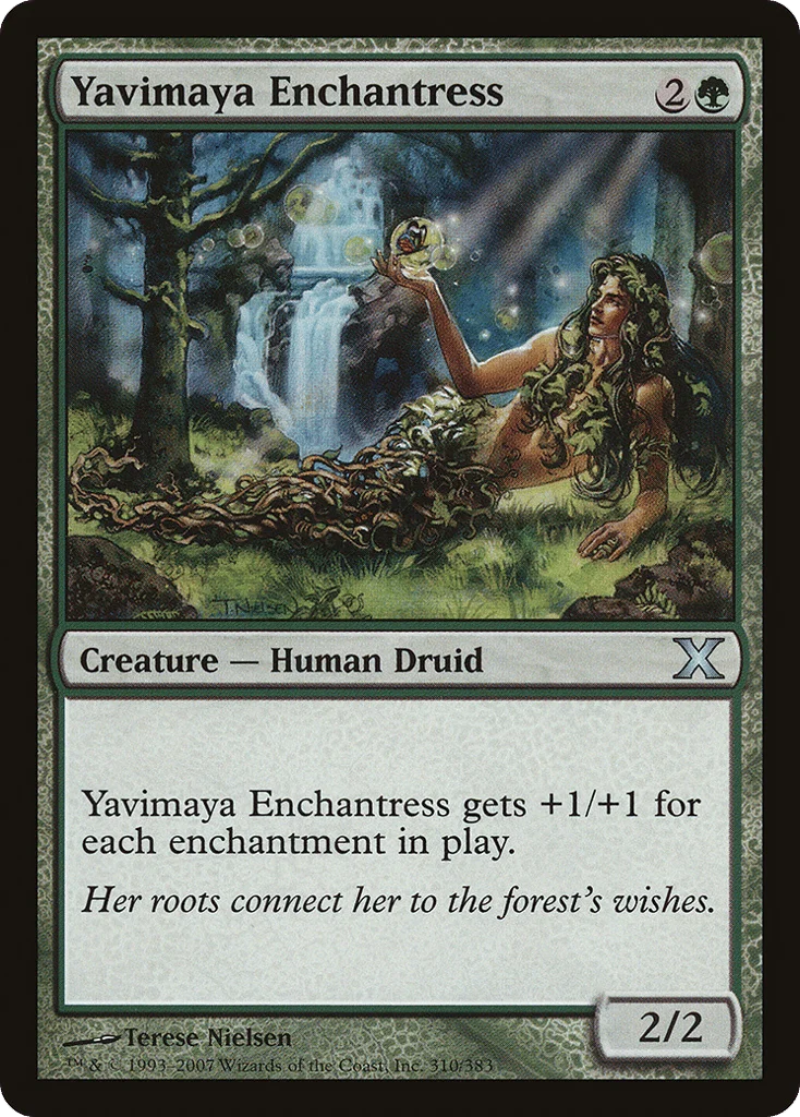 Yavimaya Enchantress · Tenth Edition