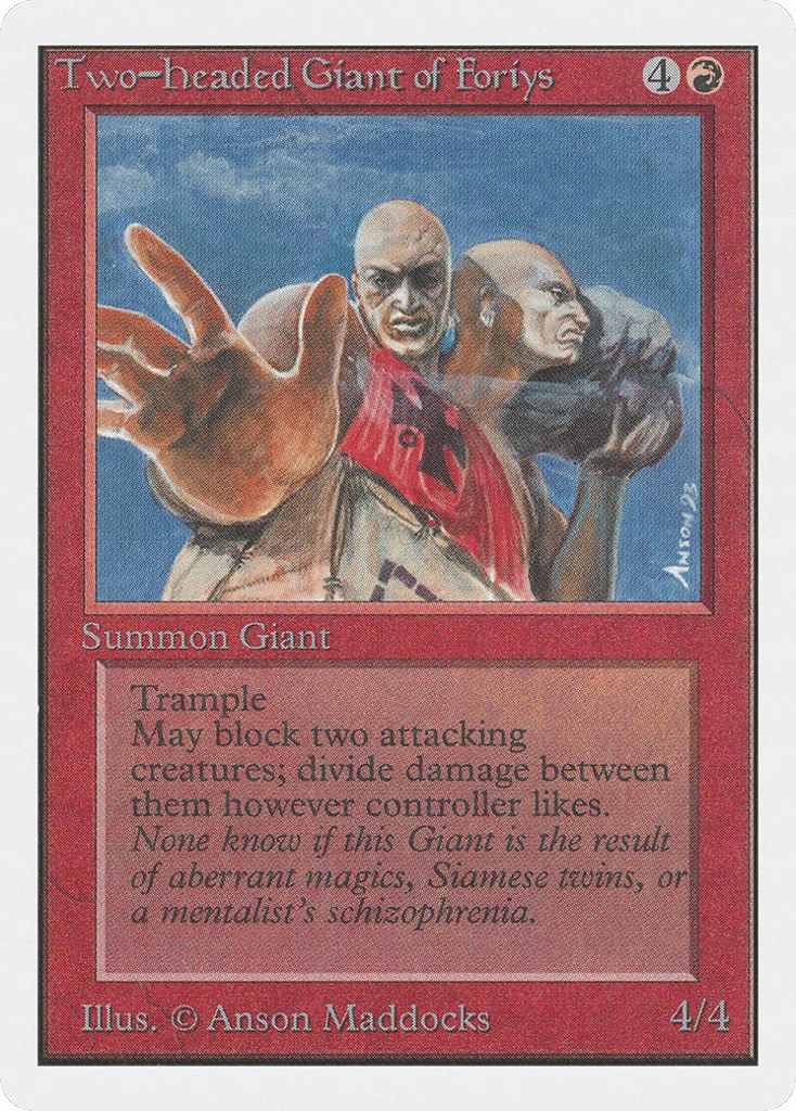 Two-Headed Giant of Foriys · Unlimited Edition