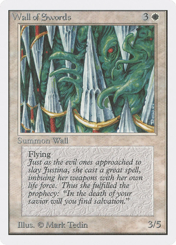 Wall of Swords · Unlimited Edition