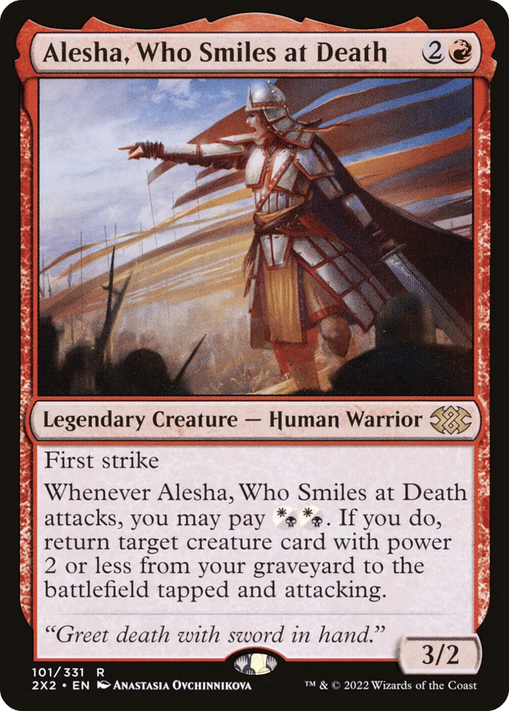 Alesha, Who Smiles at Death · Double Masters 2022