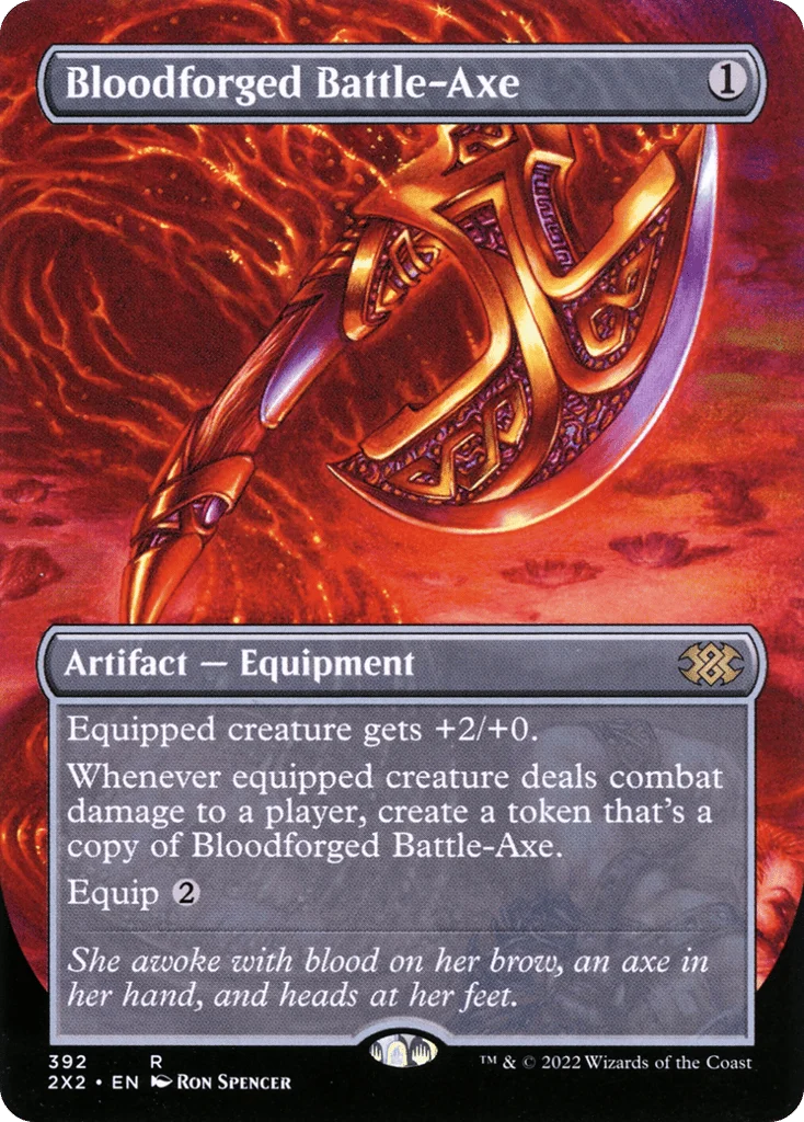 Bloodforged Battle-Axe · Double Masters 2022