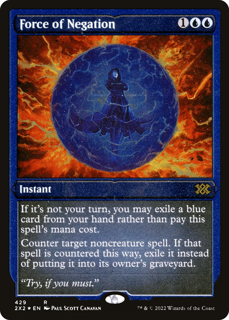 Force of Negation · Double Masters 2022
