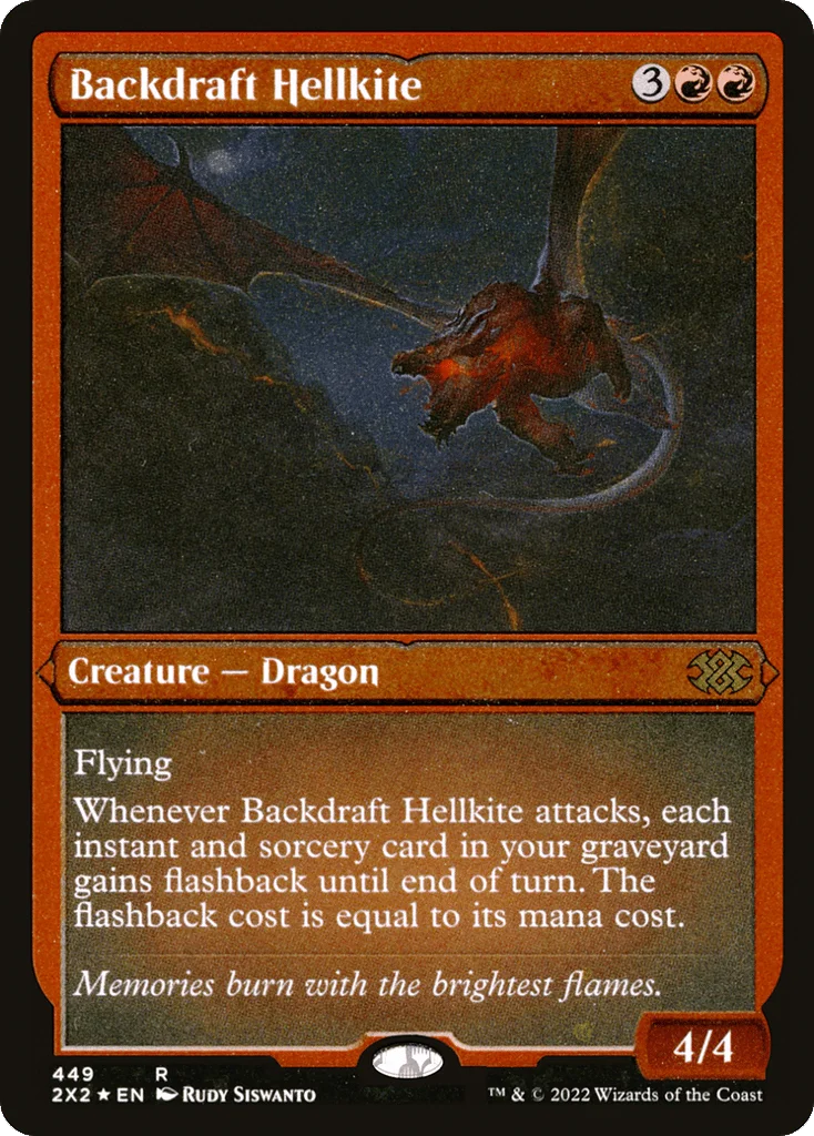 Backdraft Hellkite · Double Masters 2022