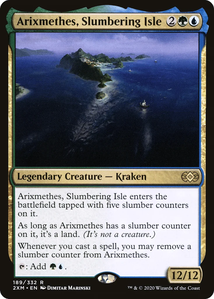 Arixmethes, Slumbering Isle · Double Masters
