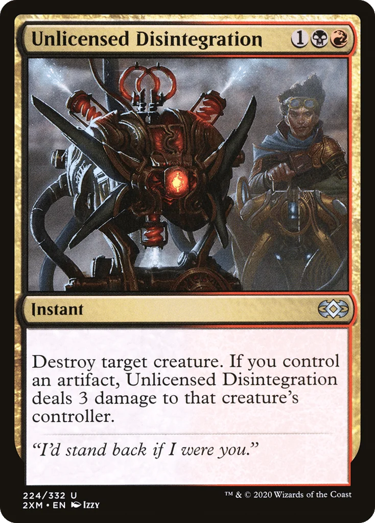 Unlicensed Disintegration · Double Masters