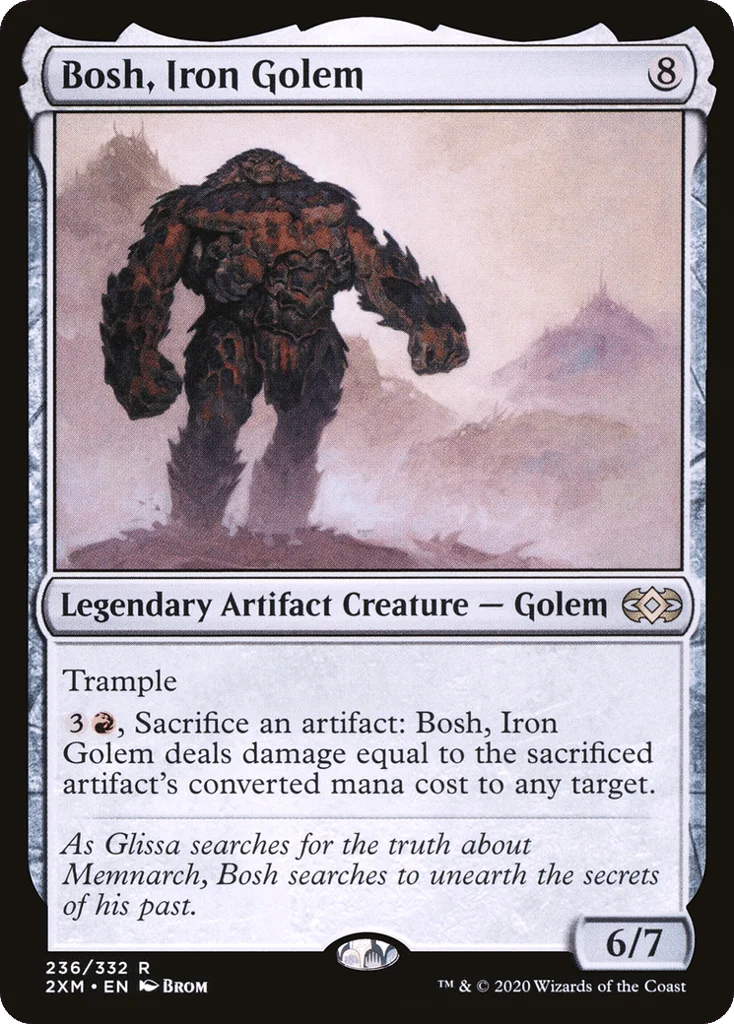 Bosh, Iron Golem · Double Masters