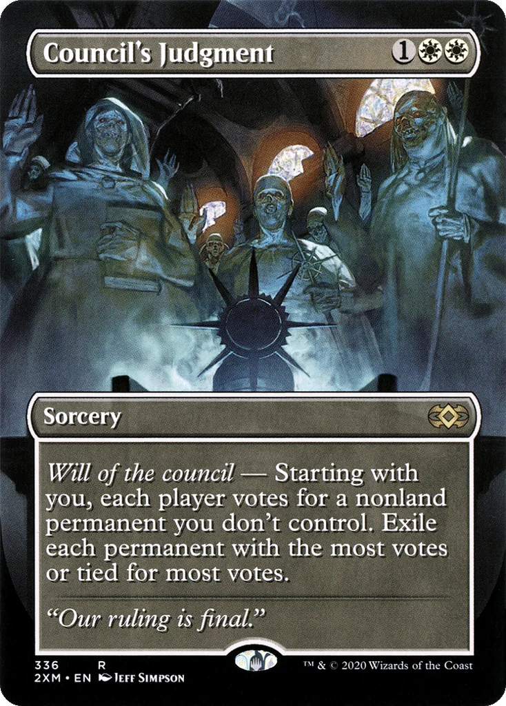 Council's Judgment · Double Masters