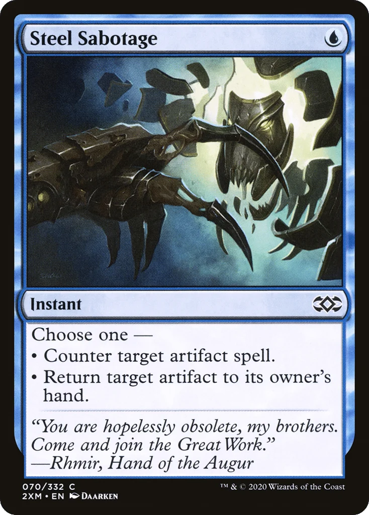 Steel Sabotage · Double Masters