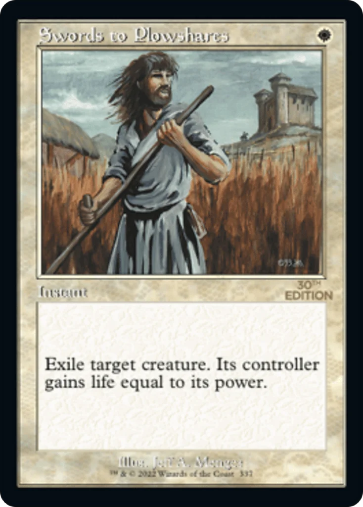 Swords to Plowshares · 30th Anniversary Edition