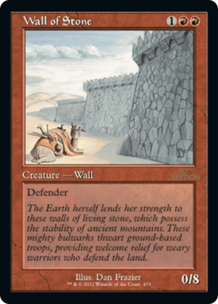 Wall of Stone · 30th Anniversary Edition