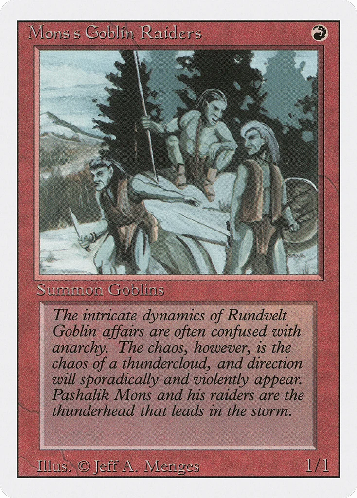 Mons's Goblin Raiders · Revised Edition