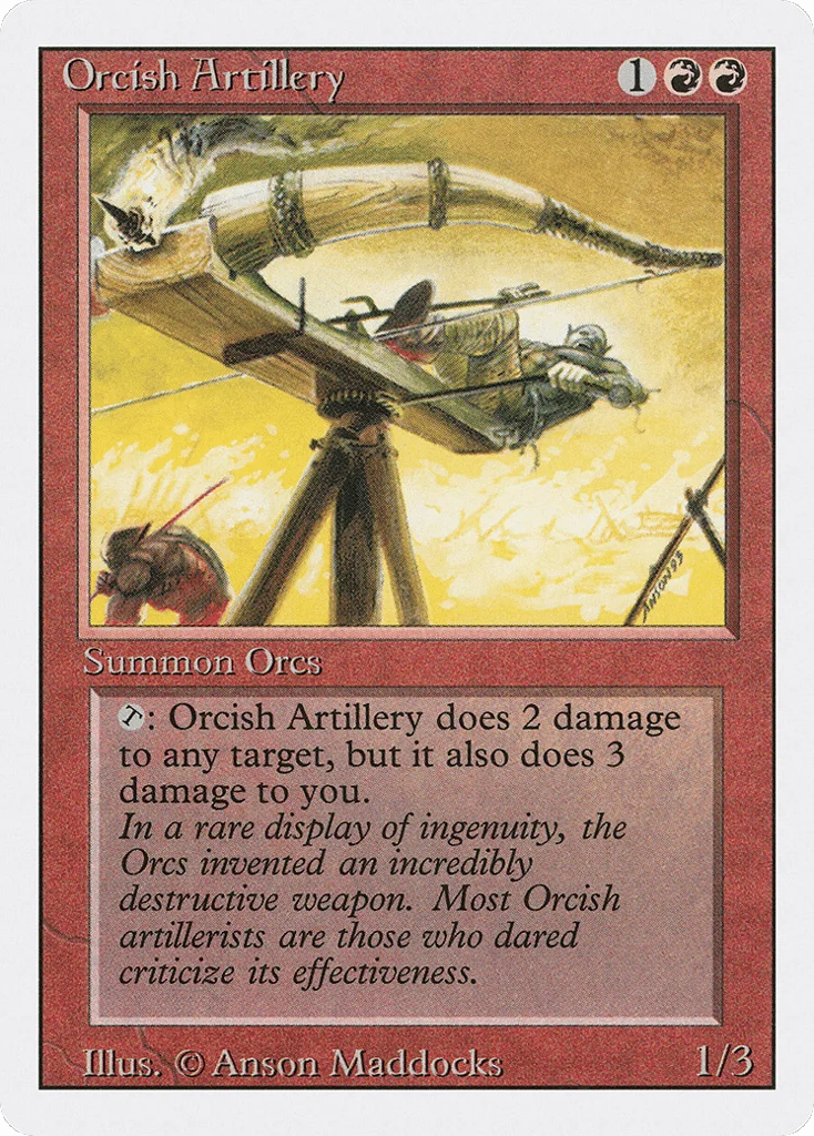 Orcish Artillery · Revised Edition