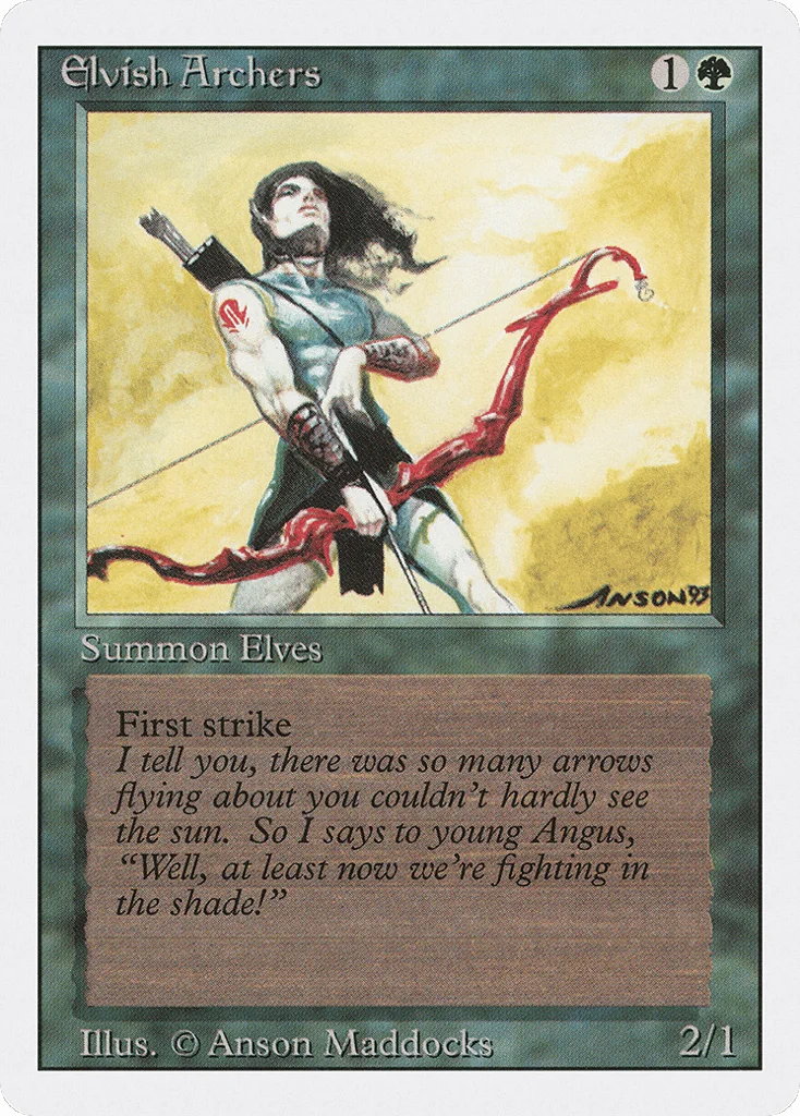 Elvish Archers · Revised Edition