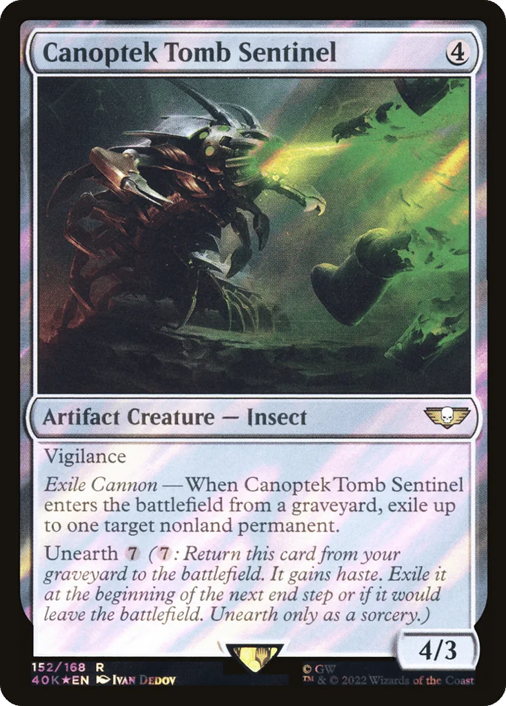 Canoptek Tomb Sentinel · Warhammer 40,000 Commander