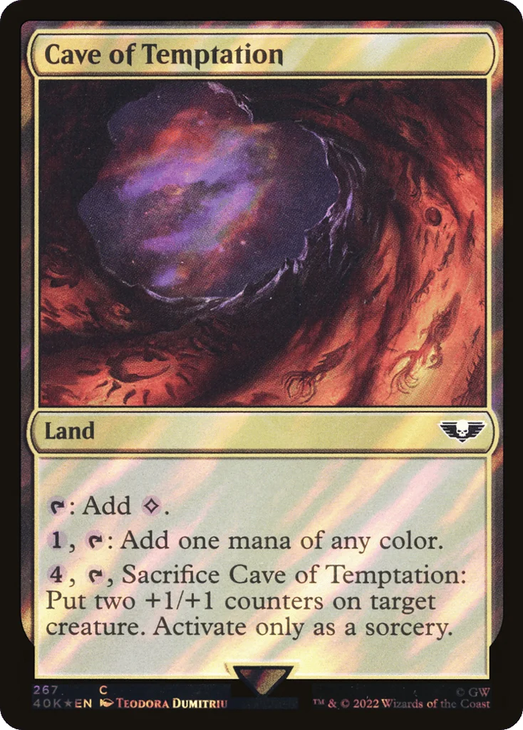 Cave of Temptation · Warhammer 40,000 Commander