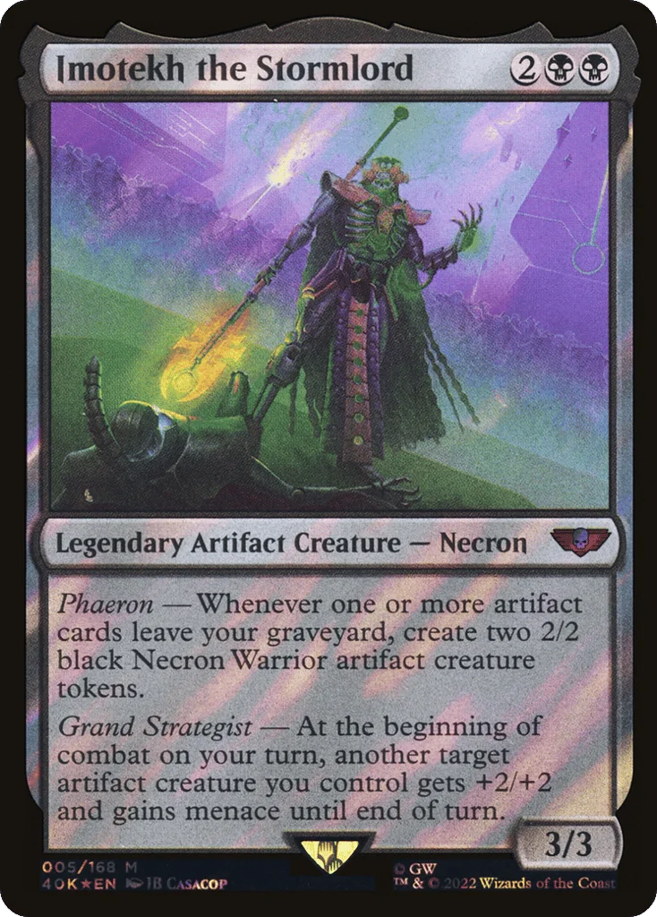Imotekh the Stormlord · Warhammer 40,000 Commander