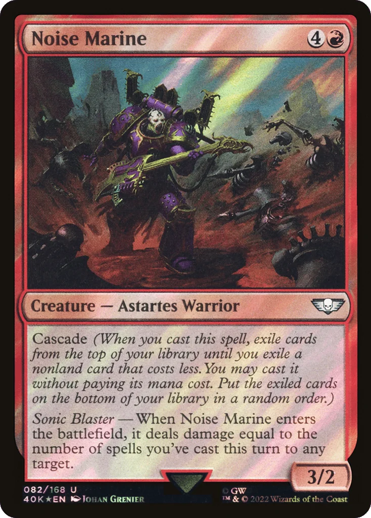 Noise Marine · Warhammer 40,000 Commander