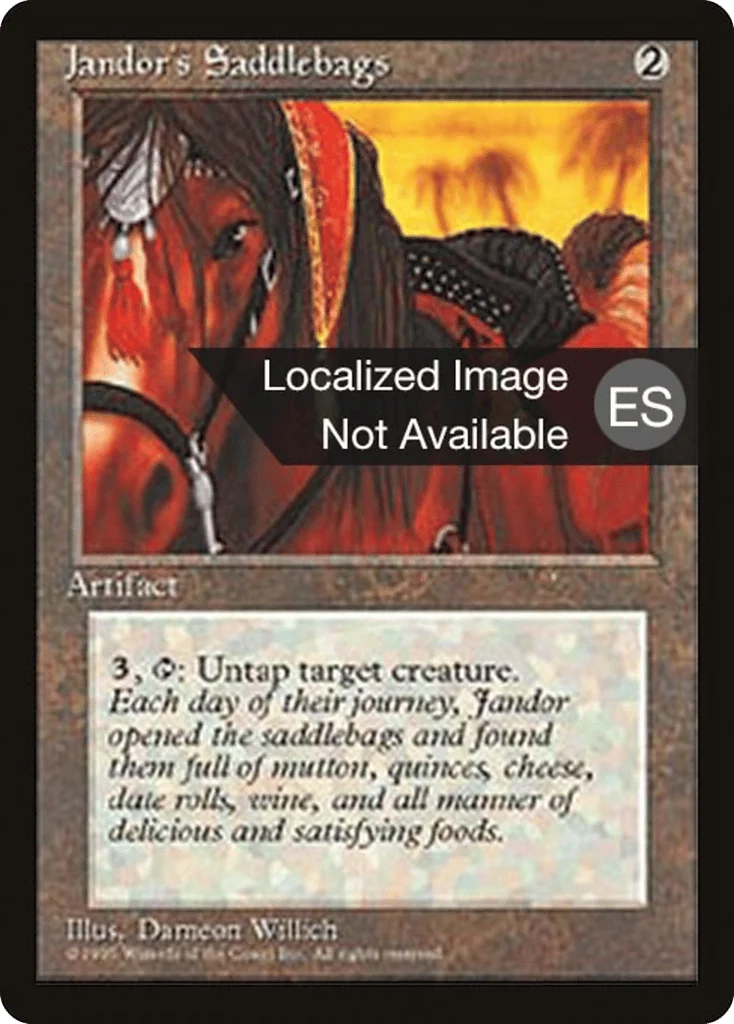 Jandor's Saddlebags · Fourth Edition Foreign Black Border
