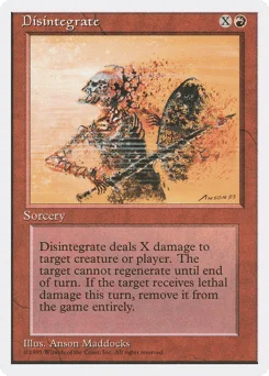 Disintegrate