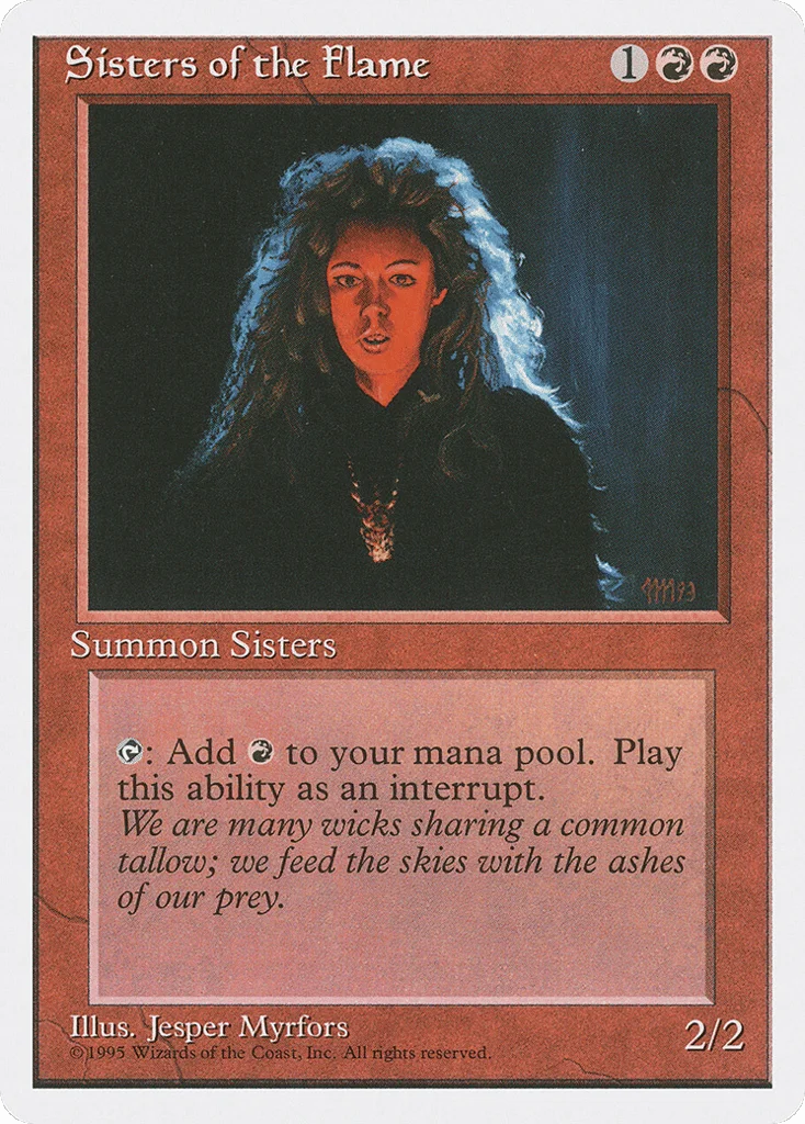 Sisters of the Flame · Fourth Edition