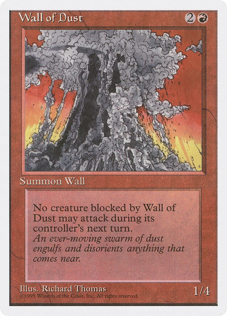 Wall of Dust · Fourth Edition