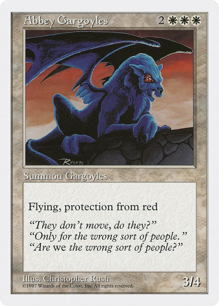 Abbey Gargoyles · Fifth Edition