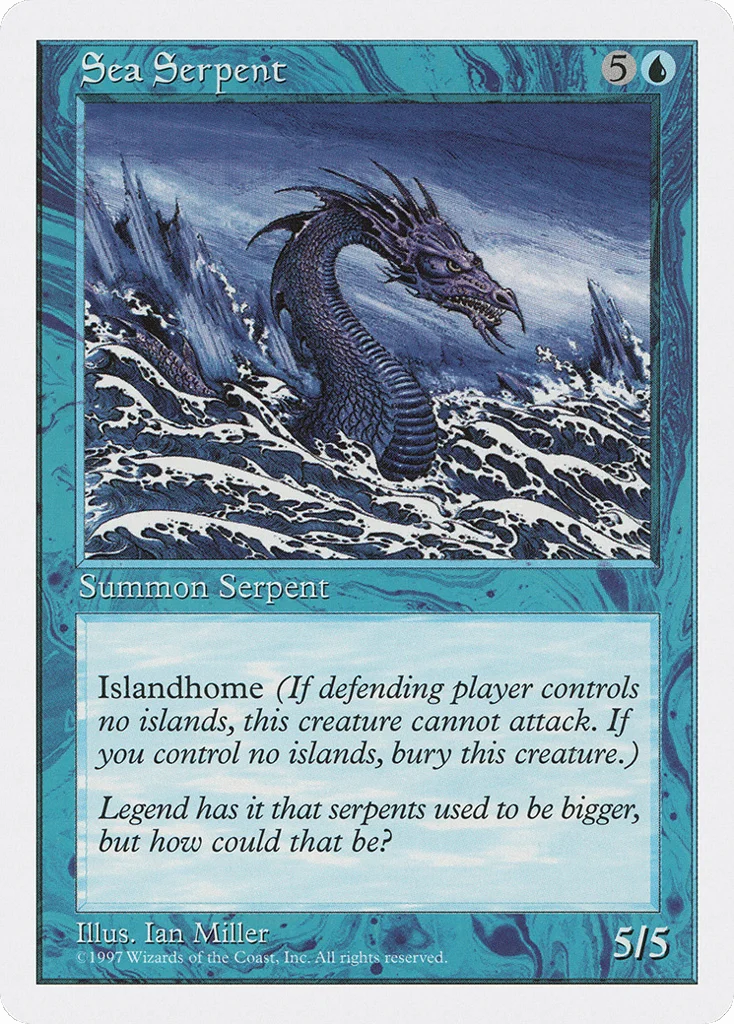 Sea Serpent · Fifth Edition
