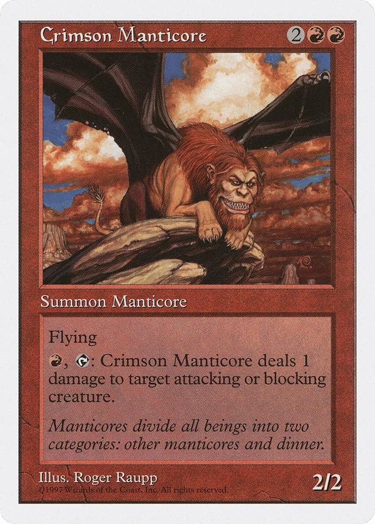 Crimson Manticore · Fifth Edition