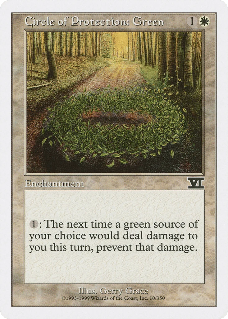 Circle of Protection: Green · Classic Sixth Edition