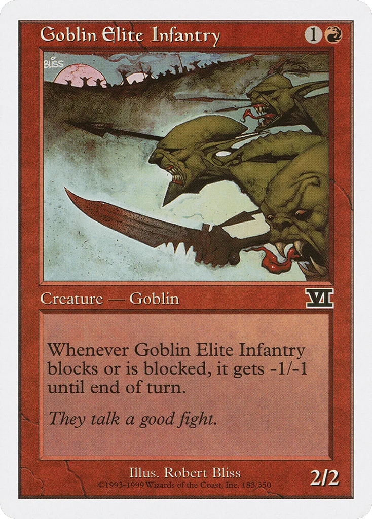 Goblin Elite Infantry · Classic Sixth Edition