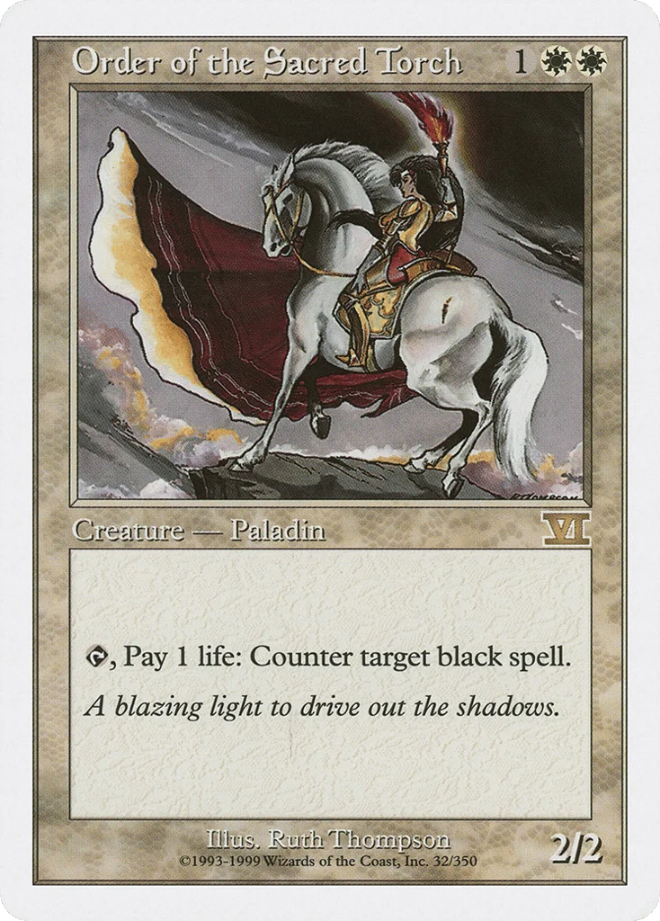 Order of the Sacred Torch · Classic Sixth Edition