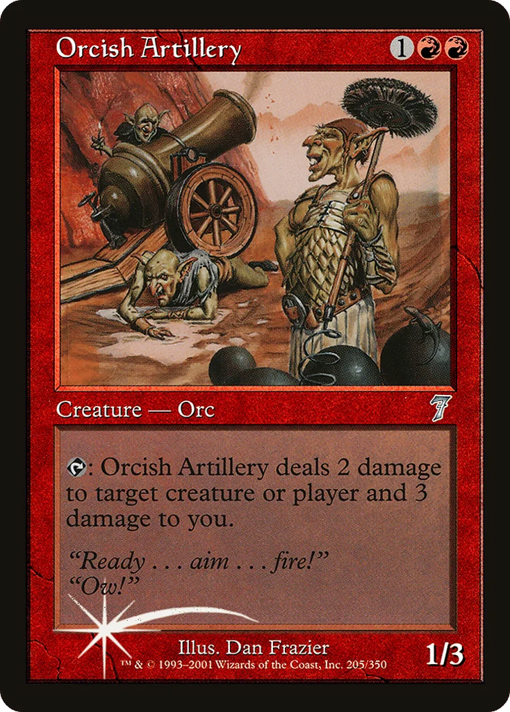 Orcish Artillery · Seventh Edition