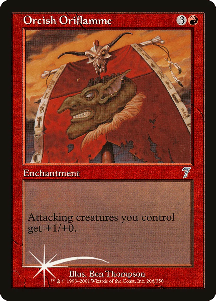 Orcish Oriflamme · Seventh Edition