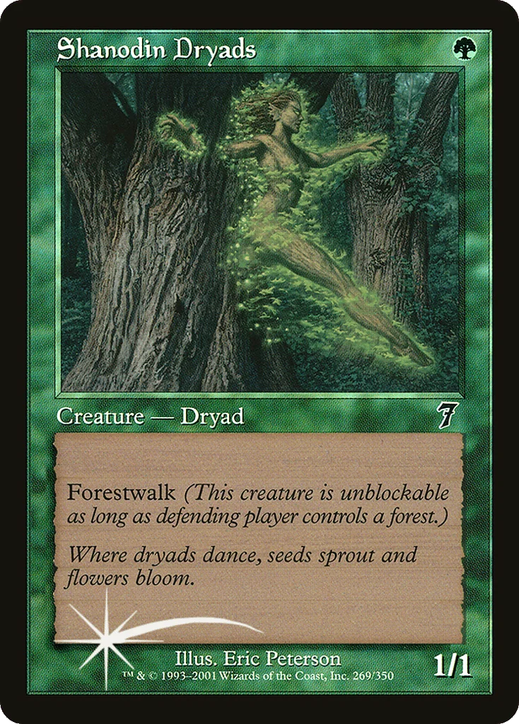 Shanodin Dryads · Seventh Edition