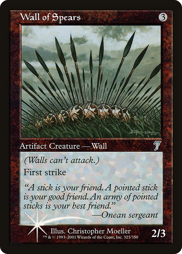 Wall of Spears · Seventh Edition