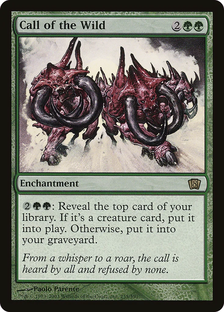 Call of the Wild · Eighth Edition