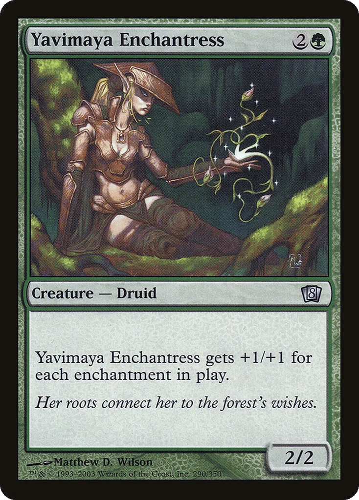 Yavimaya Enchantress · Eighth Edition