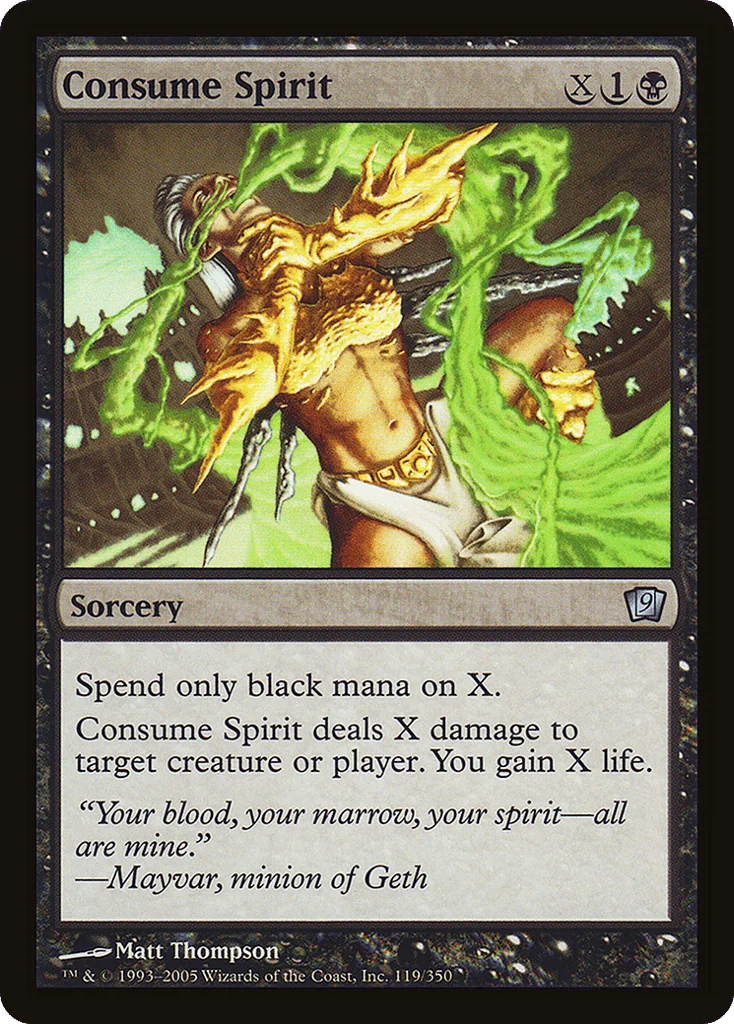 Consume Spirit · Ninth Edition