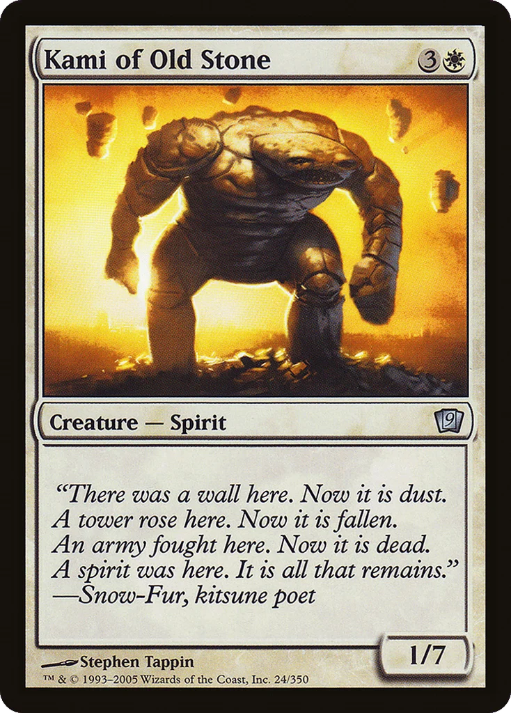 Kami of Old Stone · Ninth Edition