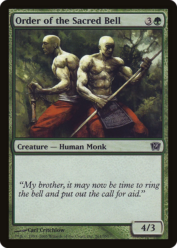 Order of the Sacred Bell · Ninth Edition
