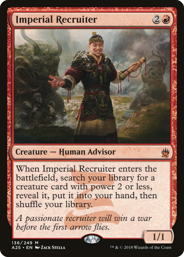 Imperial Recruiter · Masters 25