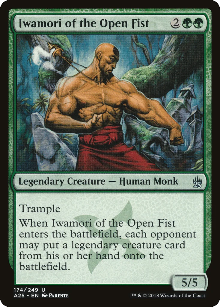 Iwamori of the Open Fist · Masters 25