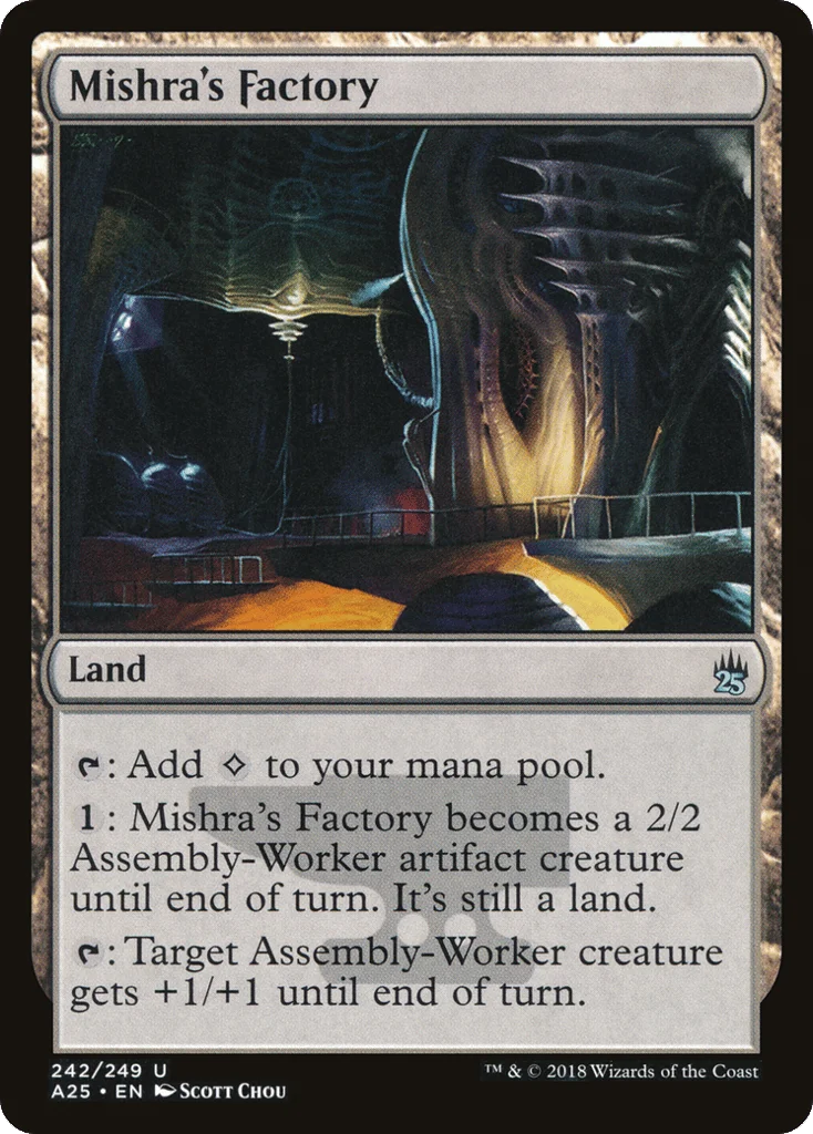 Mishra's Factory · Masters 25