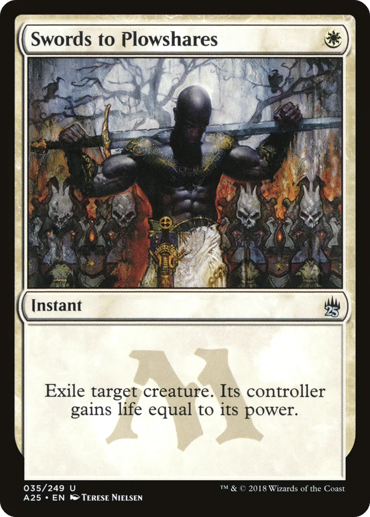 Swords to Plowshares · Masters 25