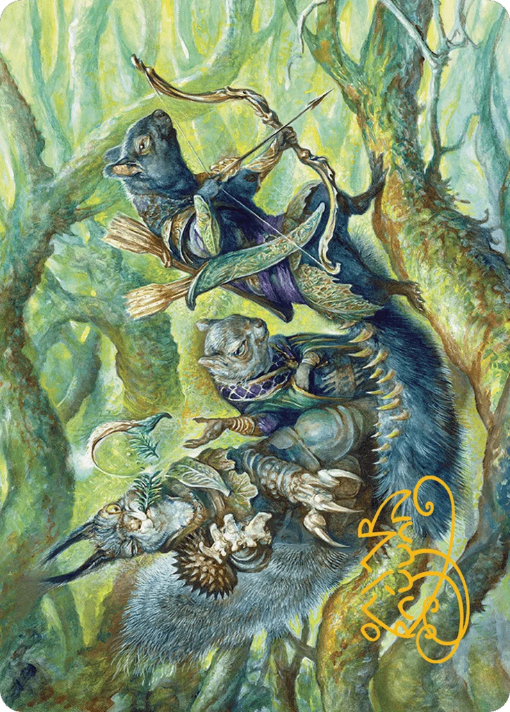 The Odd Acorn Gang · Bloomburrow Art Series