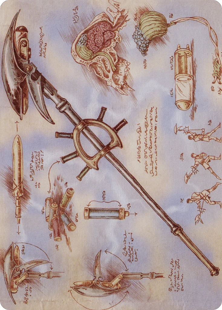 Staff of Domination · The Brothers' War Art Series